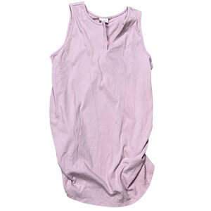 Isabel Maternity Light Purple Ribbed Maternity Tank Top - Size XXL - NWT